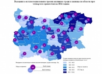 Новопостроенные здания в Бургасе и Варне в 2014 г.